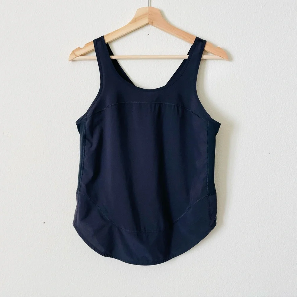Lululemon SIZE 6 Sculpt Tank Tie Back in Black